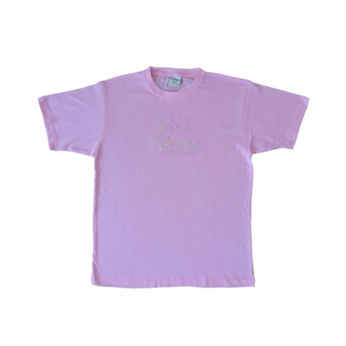 Unisex T-Shirt Large Koala & Animals Pink XL