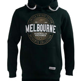 Vintage Melbourne Unisex Hoodie Forest Green M