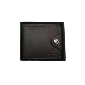 Wallet-Magnetic-Button-Embossed-Roo-Dark-Brown