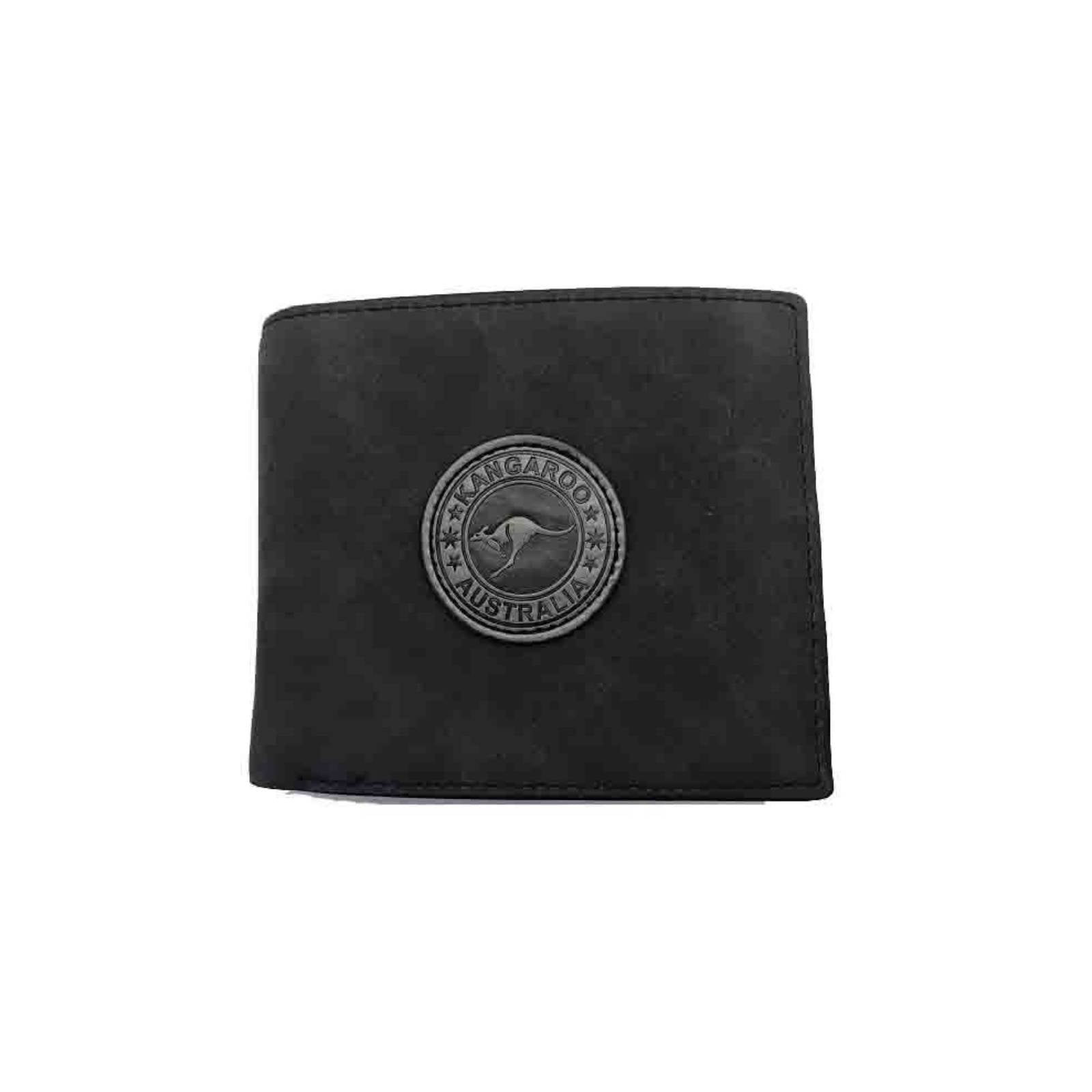 Wallet-With-Card-Holder-Kangaroo-Badge-Black