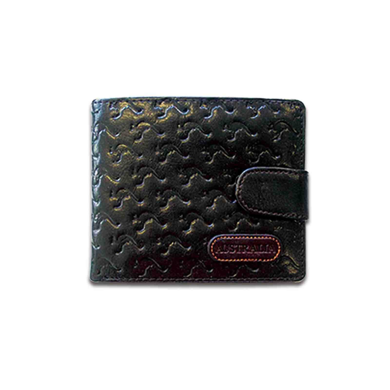 Wallet-With-Clip-Kangaroo-Embossed