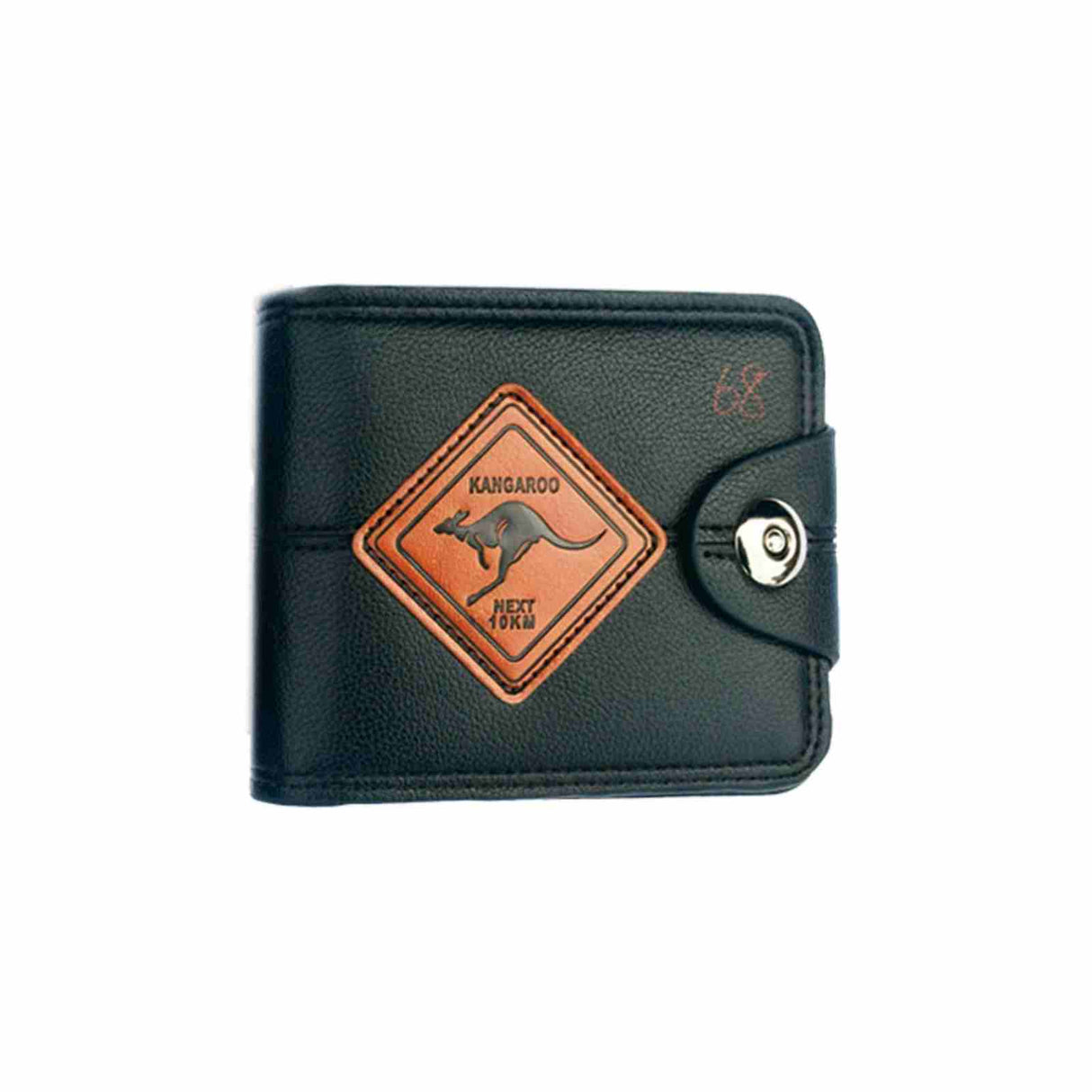 Wallet-With-Clip-Road-Sign-Kangaroo-BLK