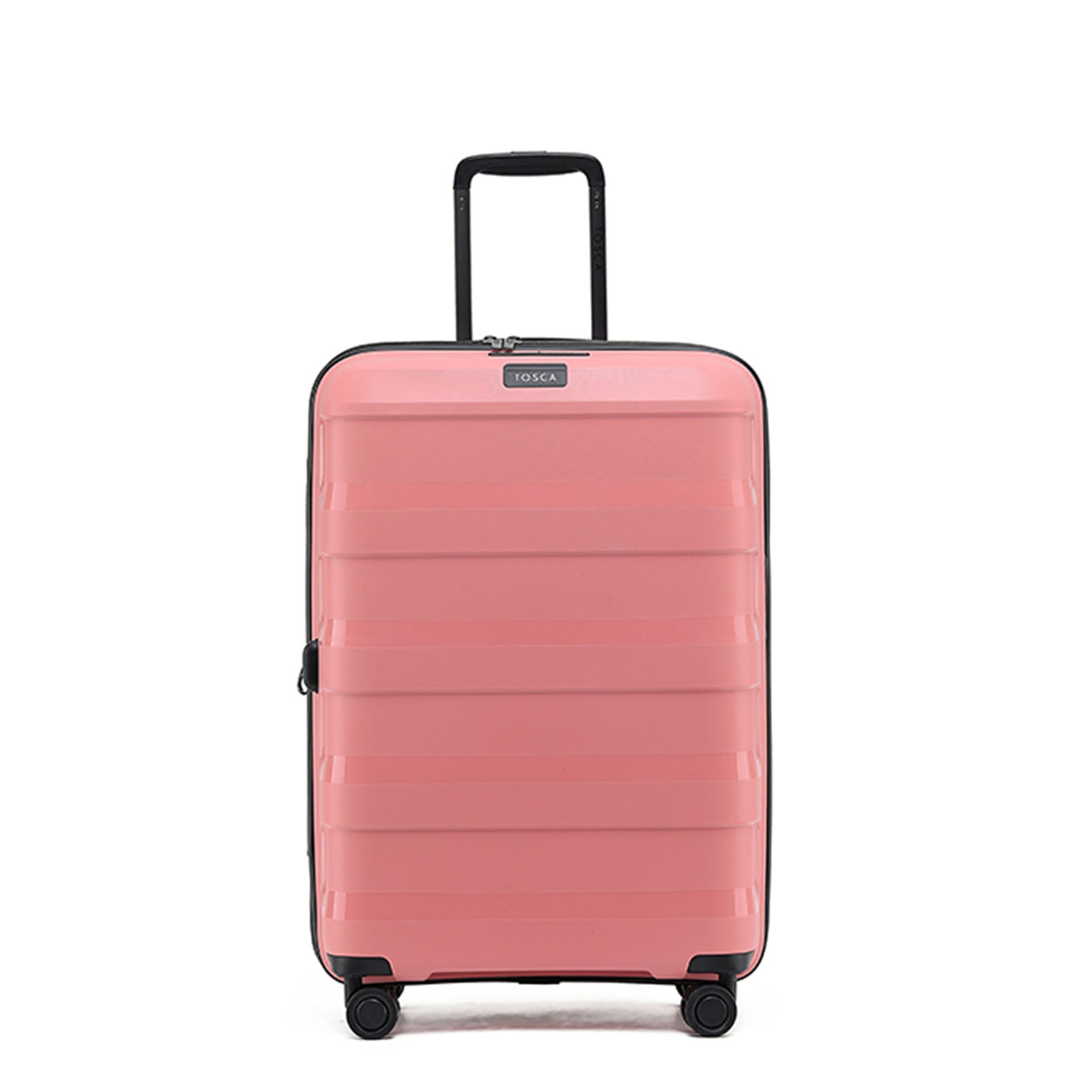 Tosca Comet 4 Wheel 67cm Medium Suitcase Coral