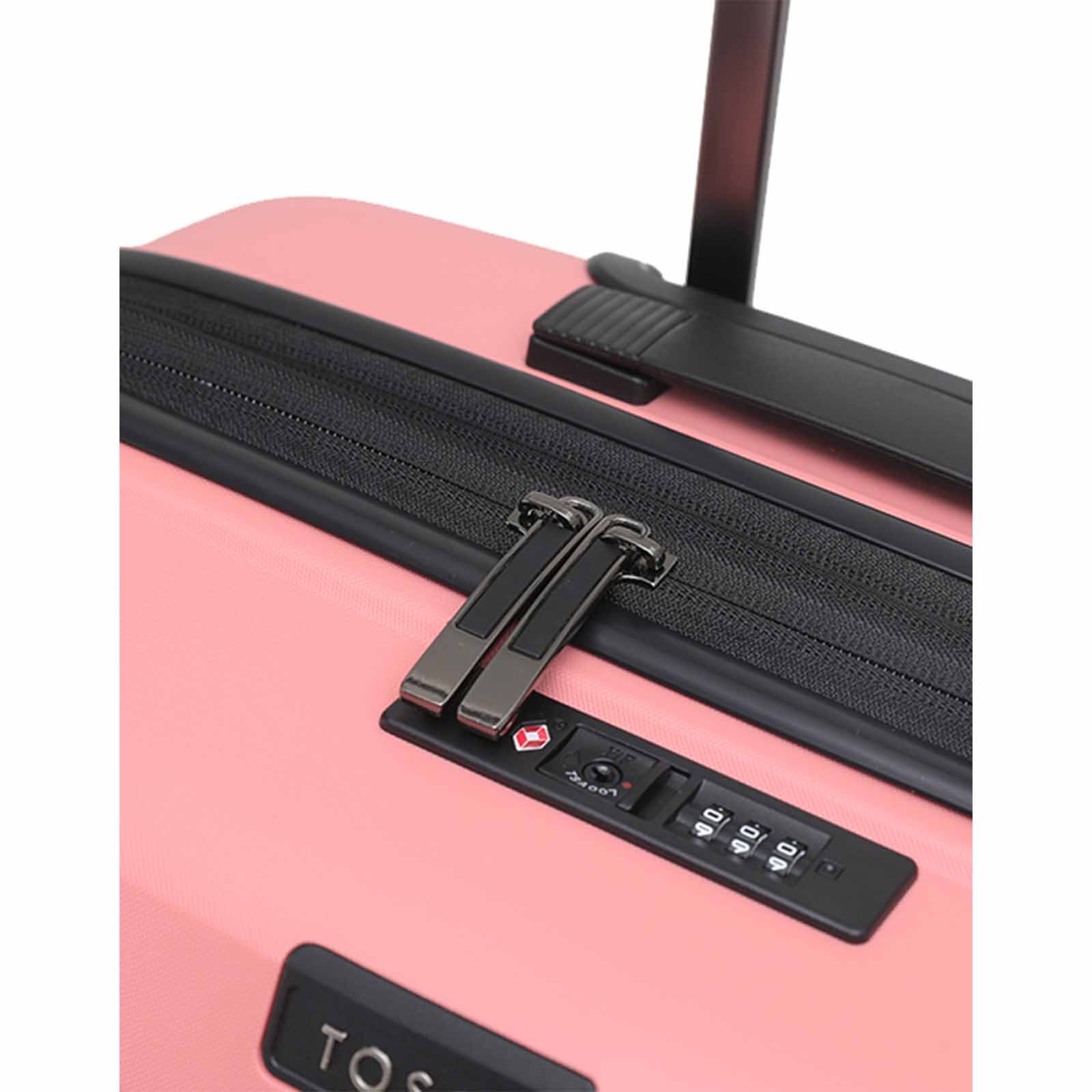 Tosca Comet 4 Wheel 67cm Medium Suitcase Coral