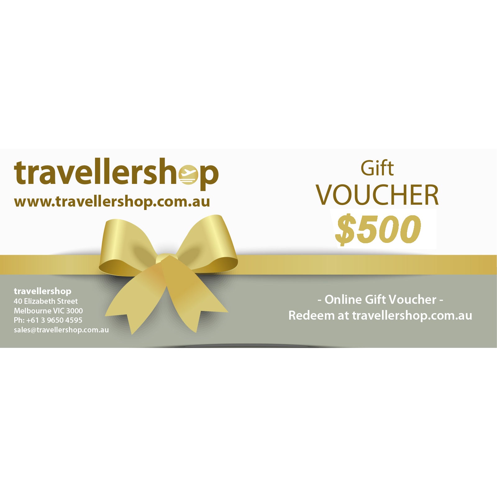 Travellershop.com.au Gift Card