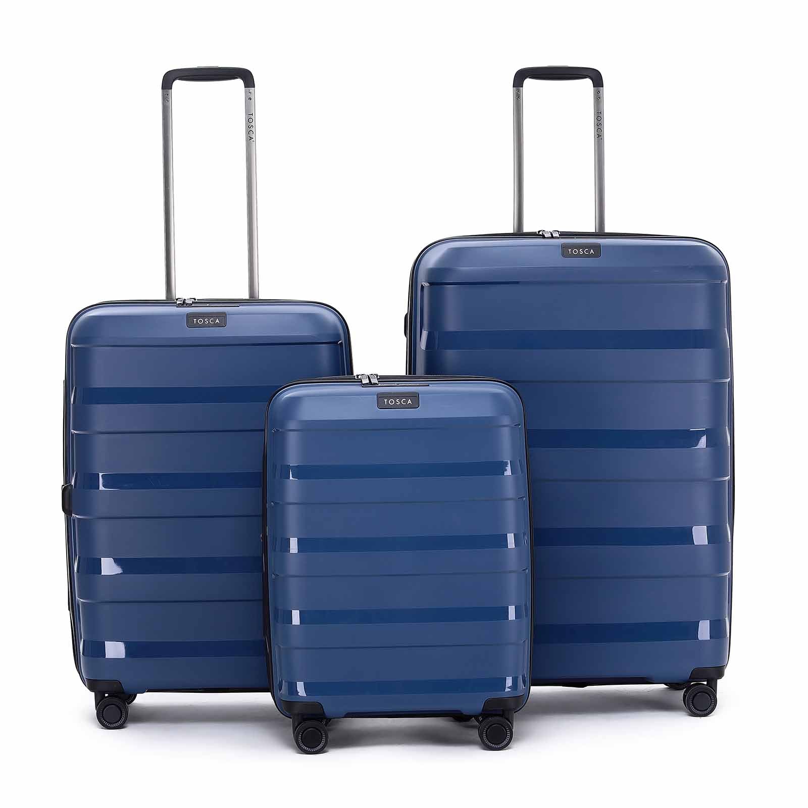 Tosca Comet 4 Wheel 78cm Large Suitcase Storm Blue