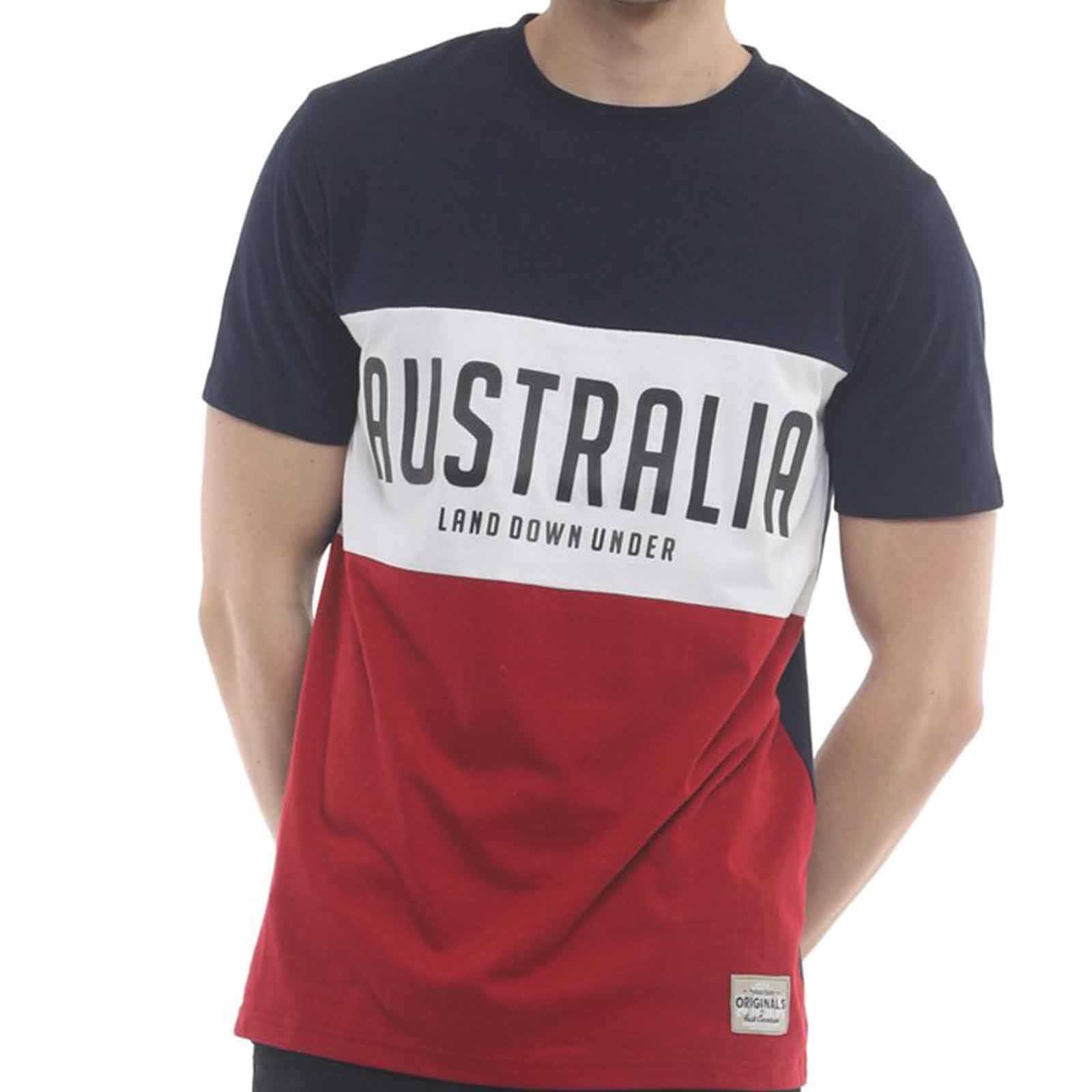 Australia Land Down Under Tricolour T-Shirt