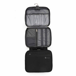 Tosca Essentials 13 Inch Toiletry Bag Deluxe Black