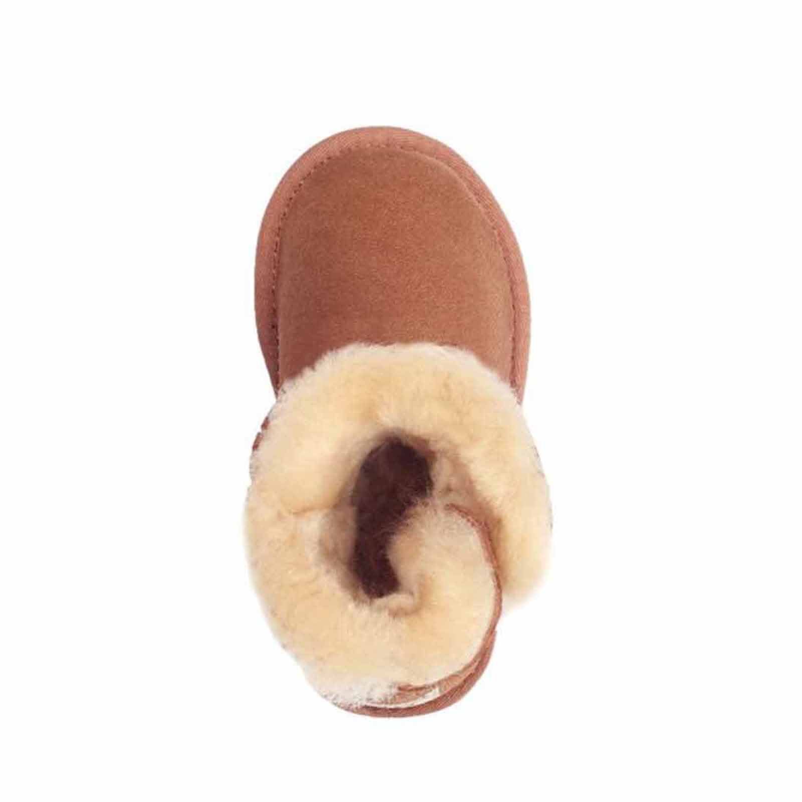 Ozwear UGG Boots Kids Classic Button Chestnut