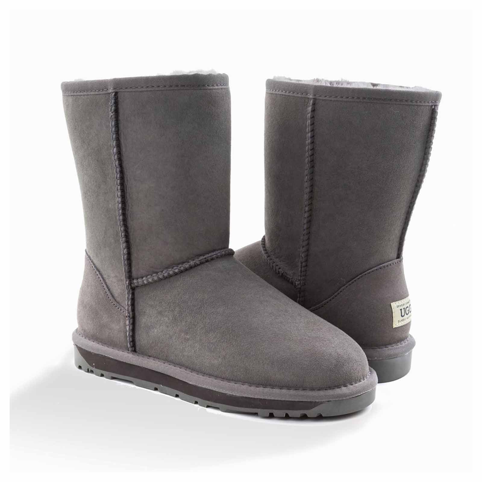 Ozwear UGG Boots Classic Short Grey