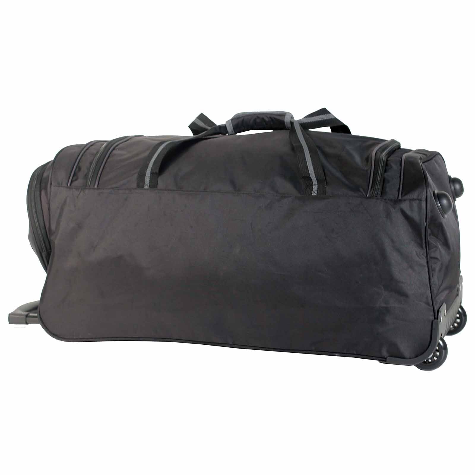 Tosca Medium Wheeled Duffel Bag Black