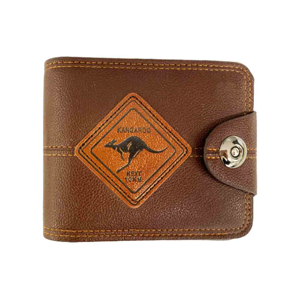 Wallet with Clip Road Sign Kangaroo