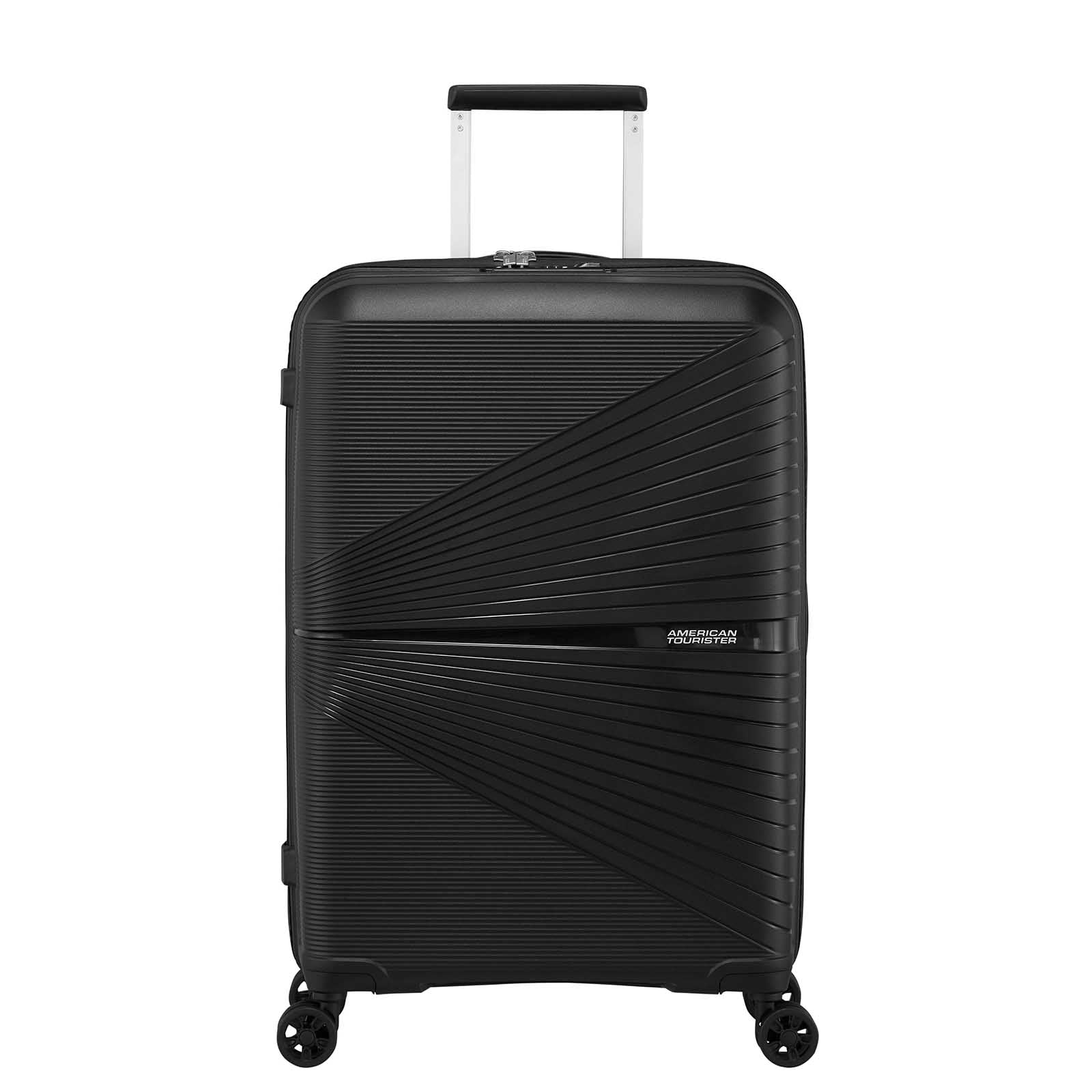 American-Tourister-Airconic-67cm-Suitcase-Onyx-Black-Front