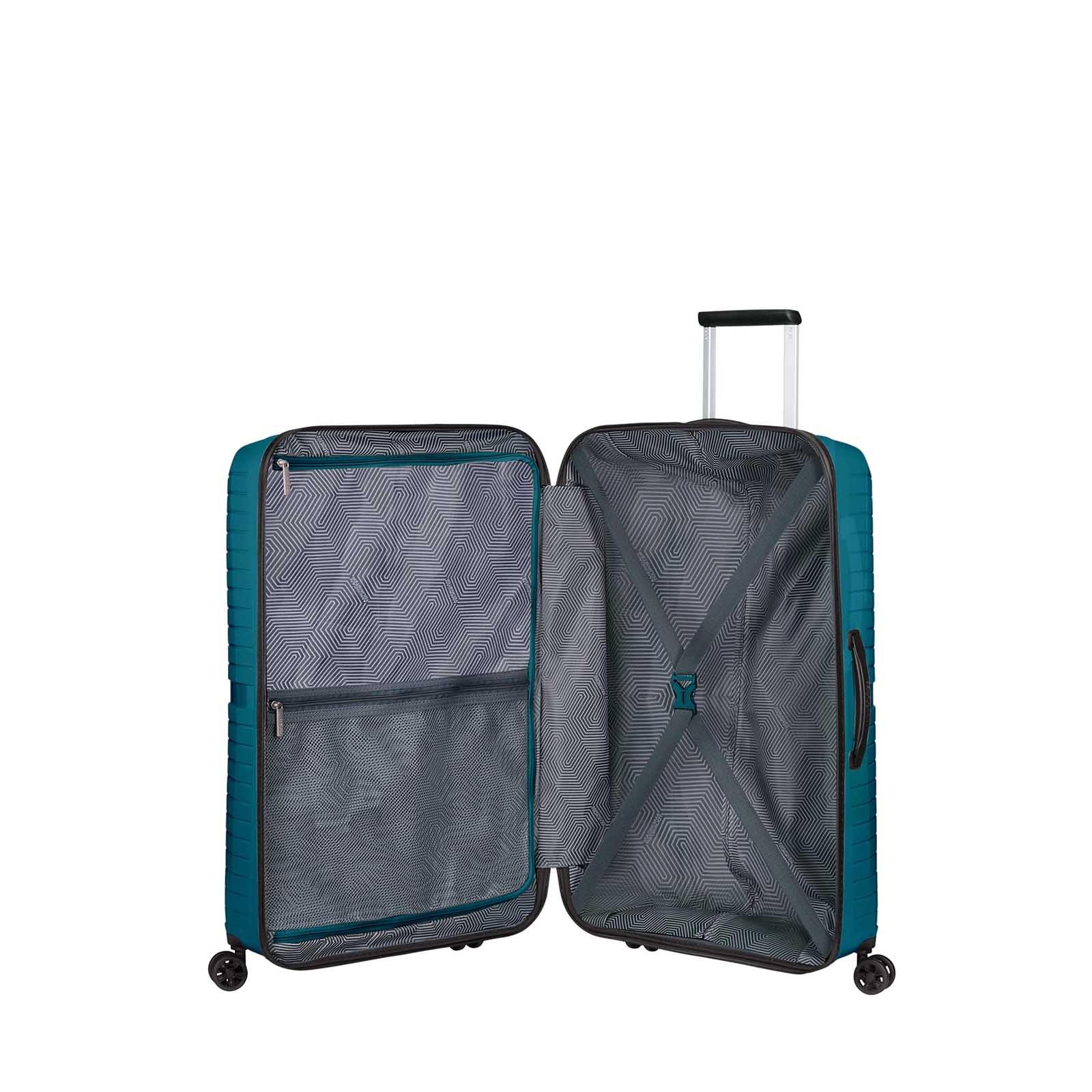 American-Tourister-Airconic-77cm-Suitcase-Deep-Ocean-Open