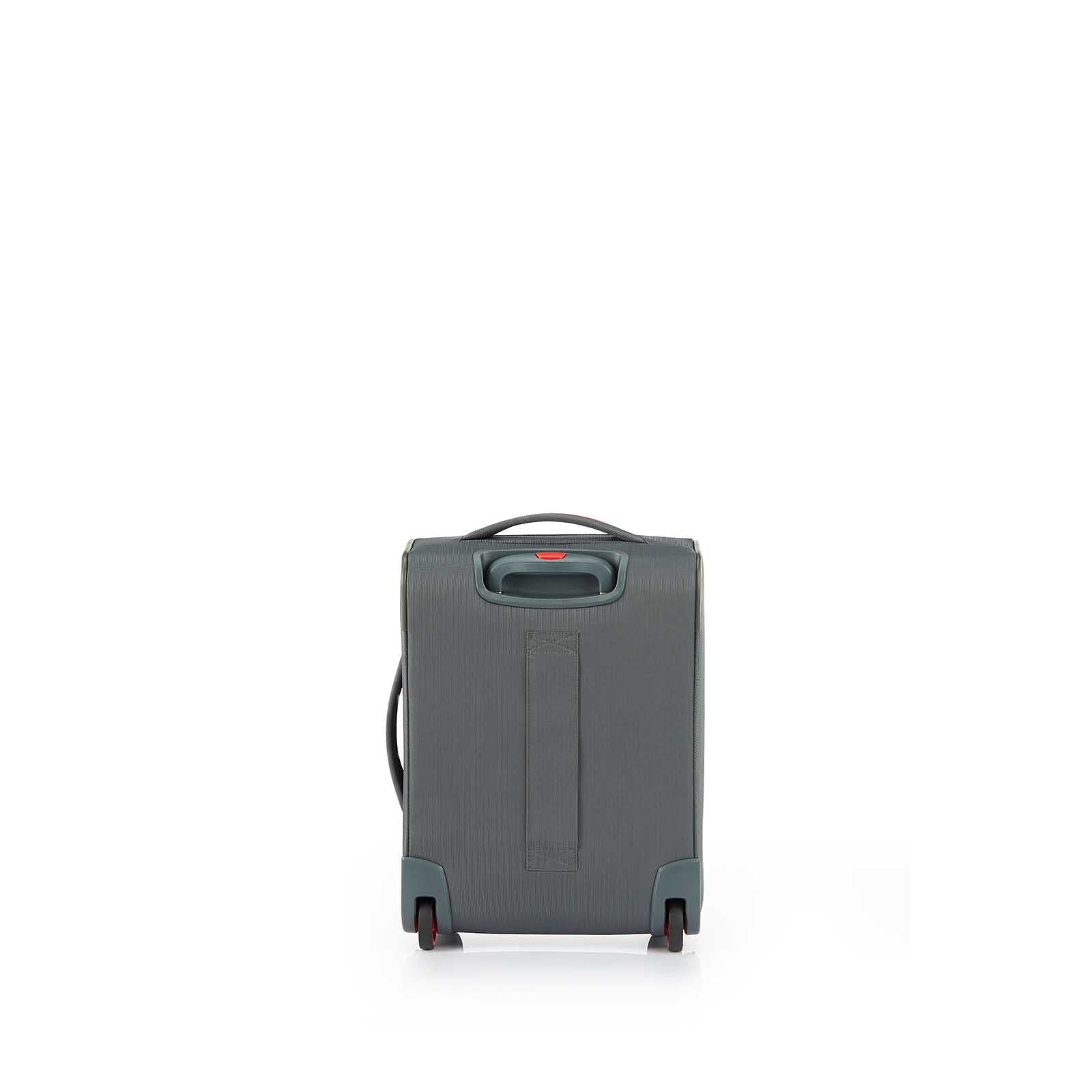 American-Tourister-Applite-4-Eco-50cm-Carry-On-Suitcase-Grey-Red-Smart-Sleeve