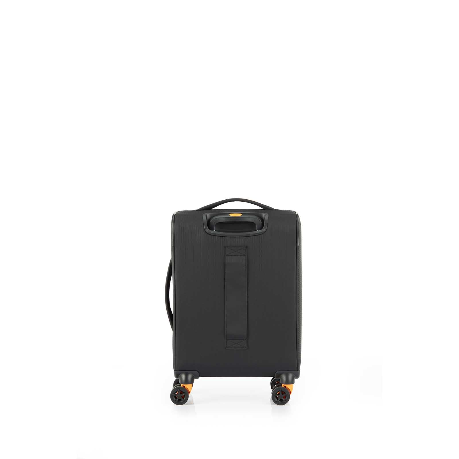 American-Tourister-Applite-4-Eco-55cm-Carry-On-Suitcase-Black-Mustard-Back