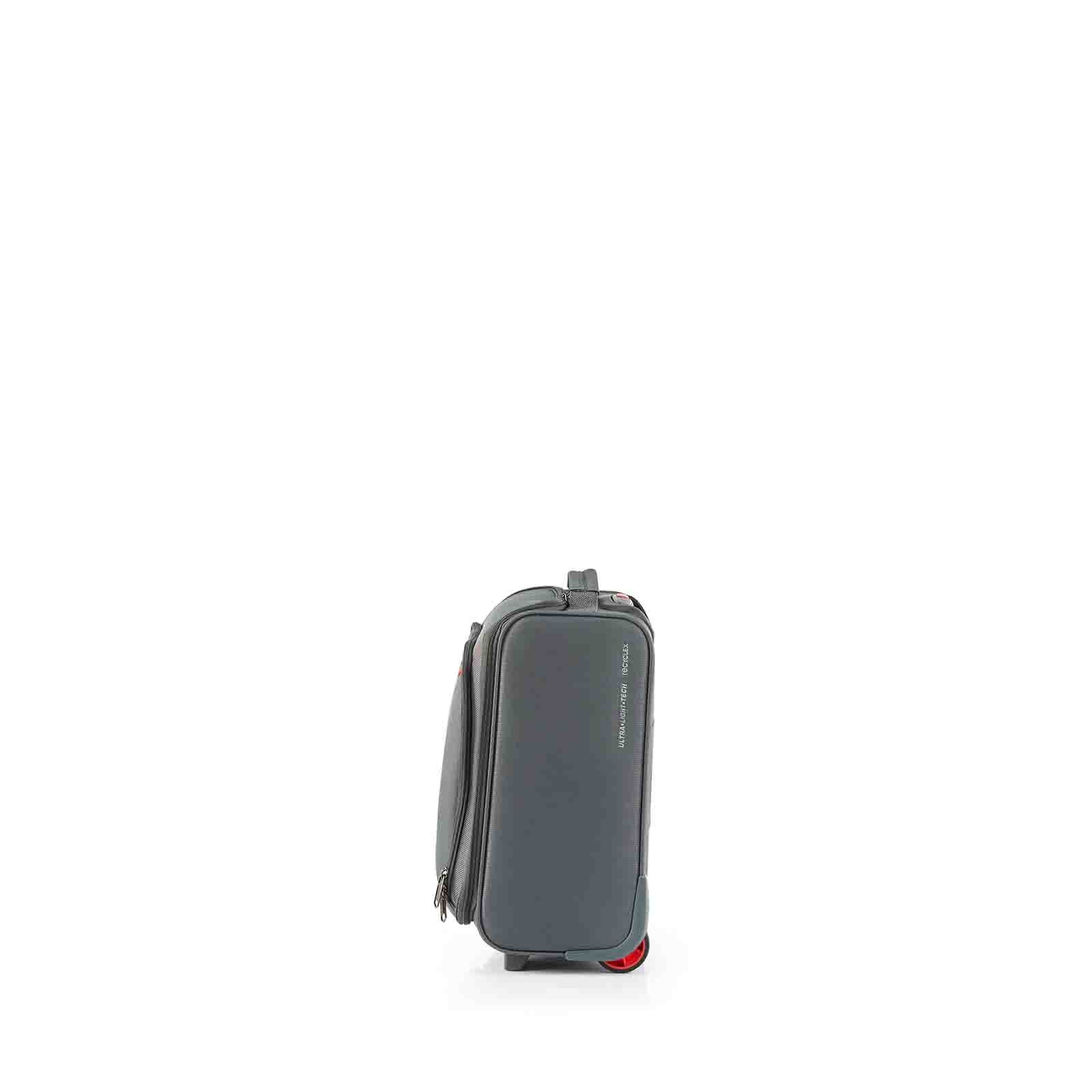 American-Tourister-Applite-4-Eco-Underseater-Suitcase-Grey-Red-Side-RH