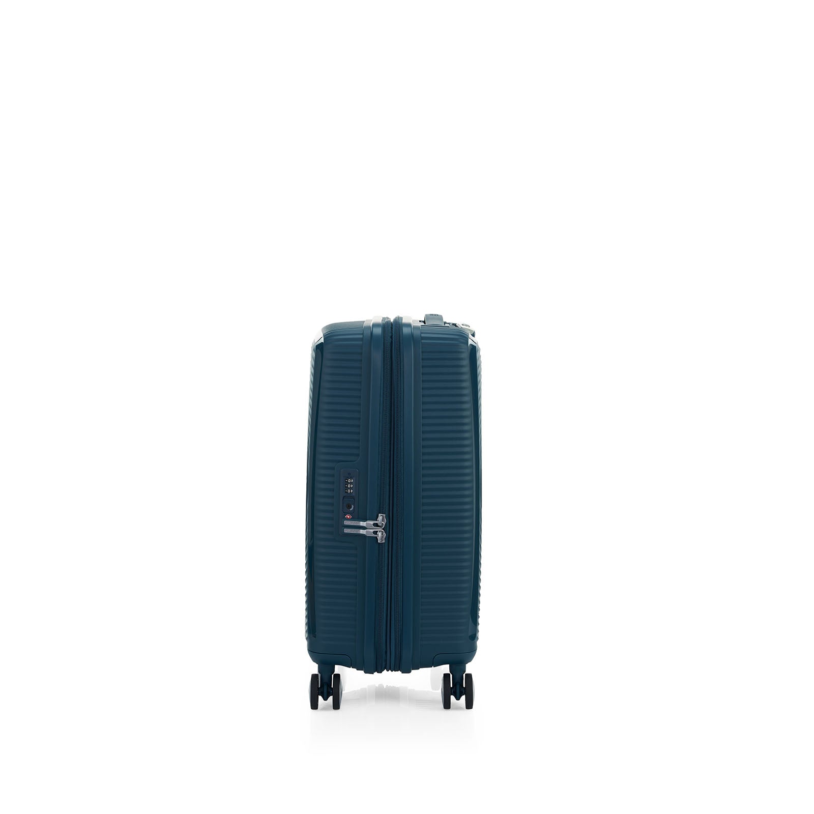 American-Tourister-Curio-2-55cm-Carry-On-Suitcase-Varisty-Green-Side-Handle
