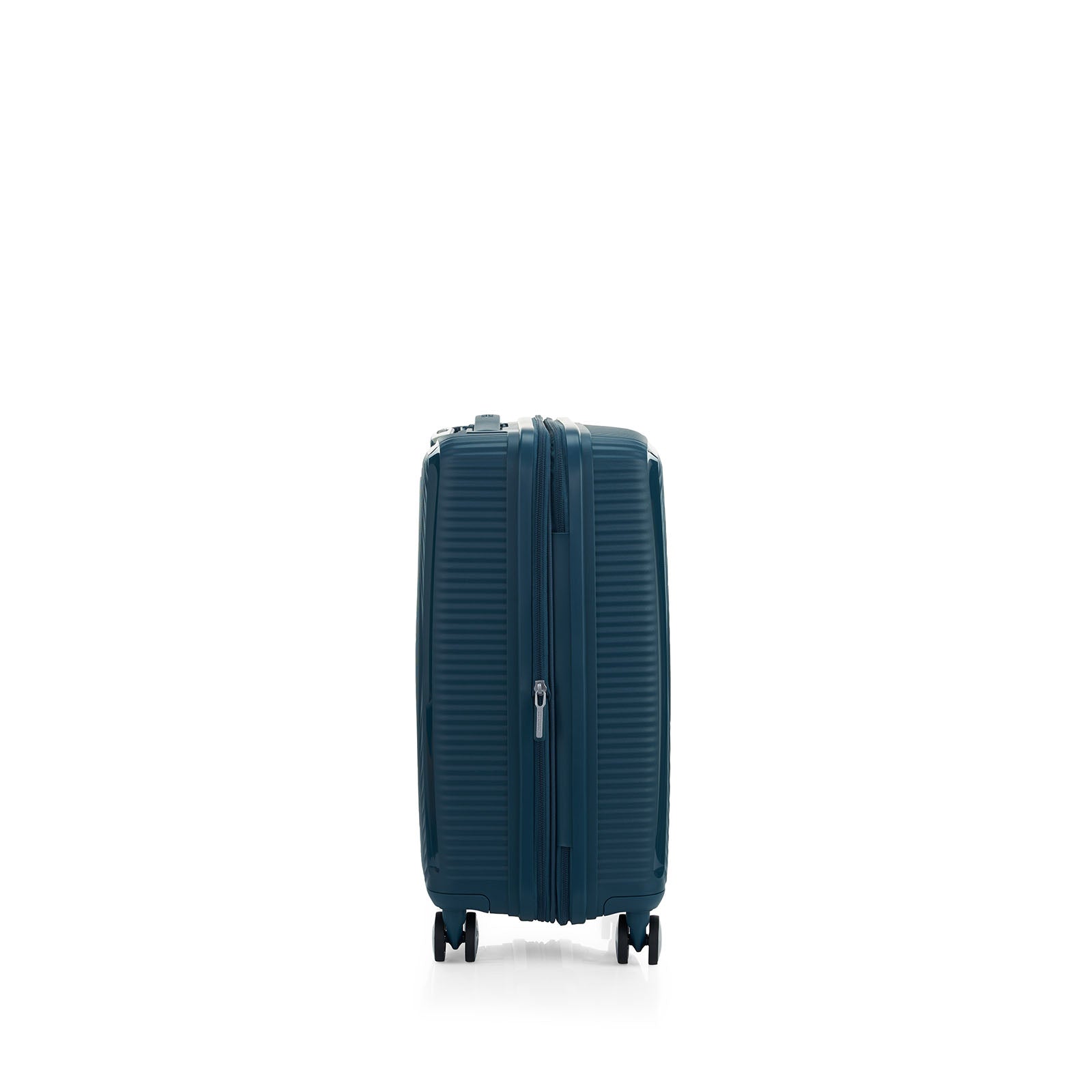 American-Tourister-Curio-2-55cm-Carry-On-Suitcase-Varisty-Green-Side