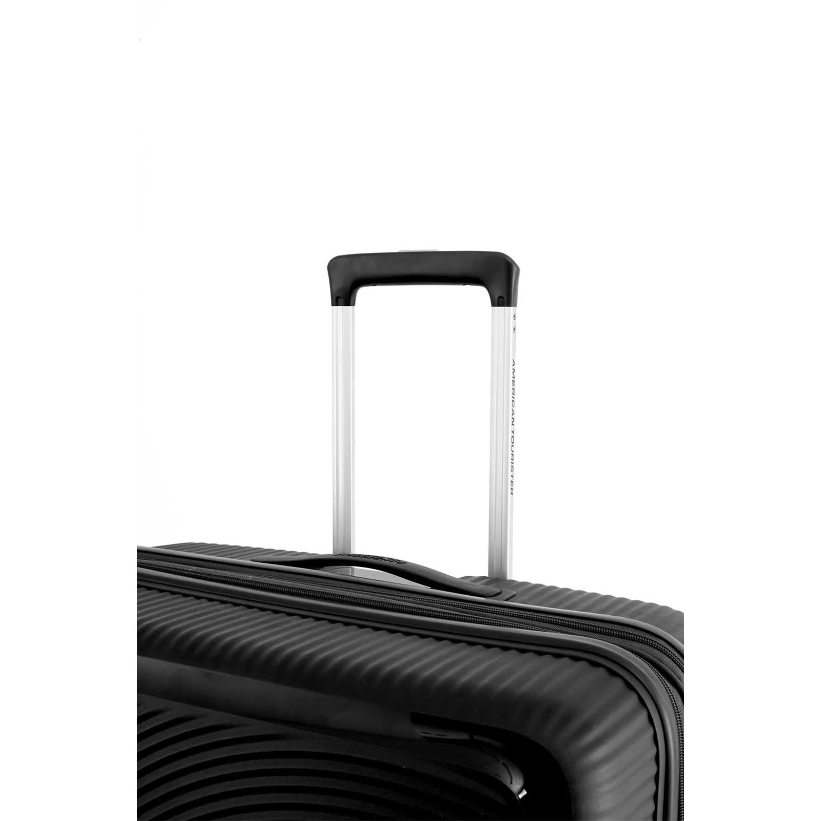 American-Tourister-Curio-2-69cm-Suitcase-Black-Trolley