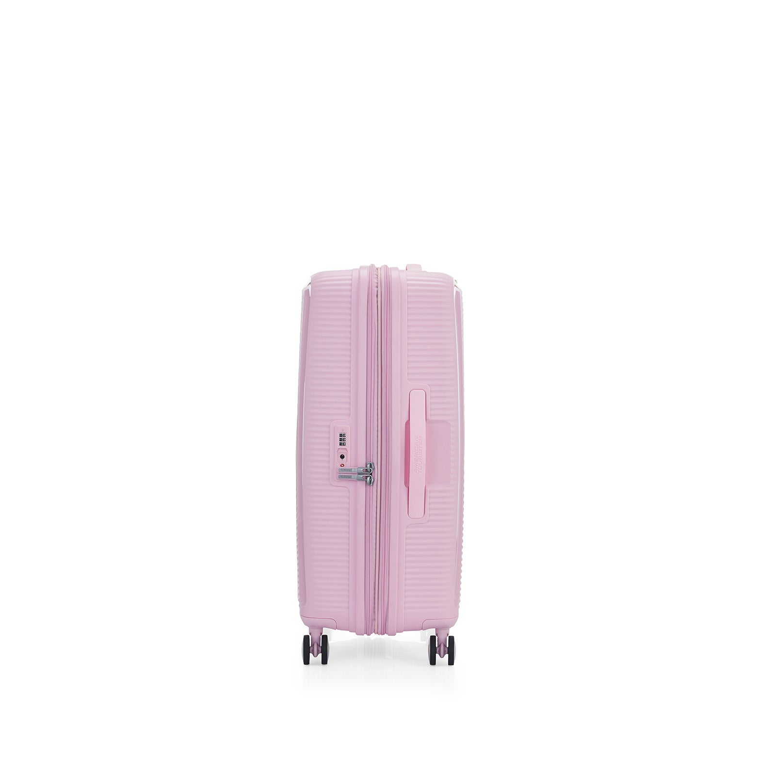American-Tourister-Curio-2-69cm-Suitcase-Fresh-Pink-Side-Handle