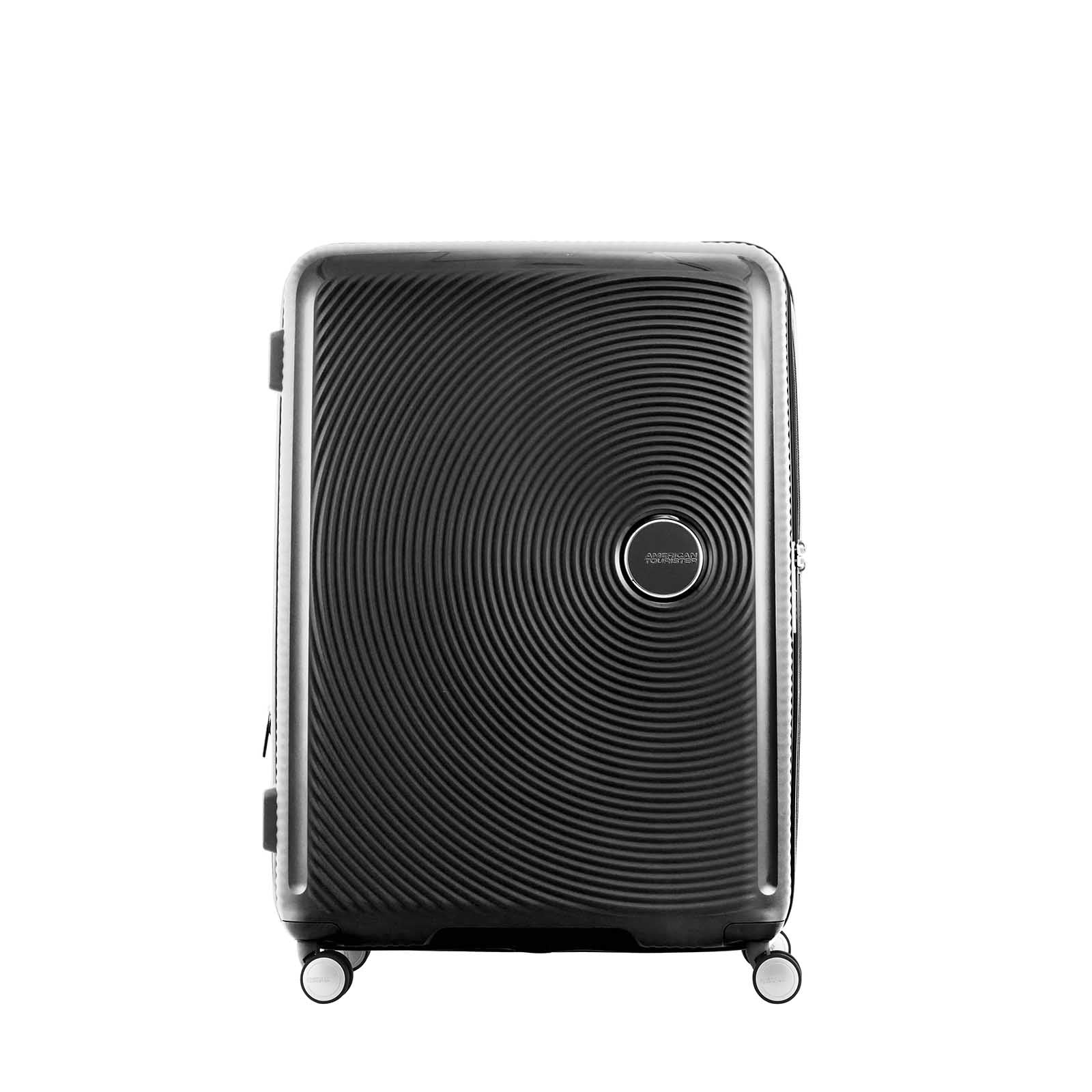American-Tourister-Curio-2-80cm-Suitcase-Black-Front