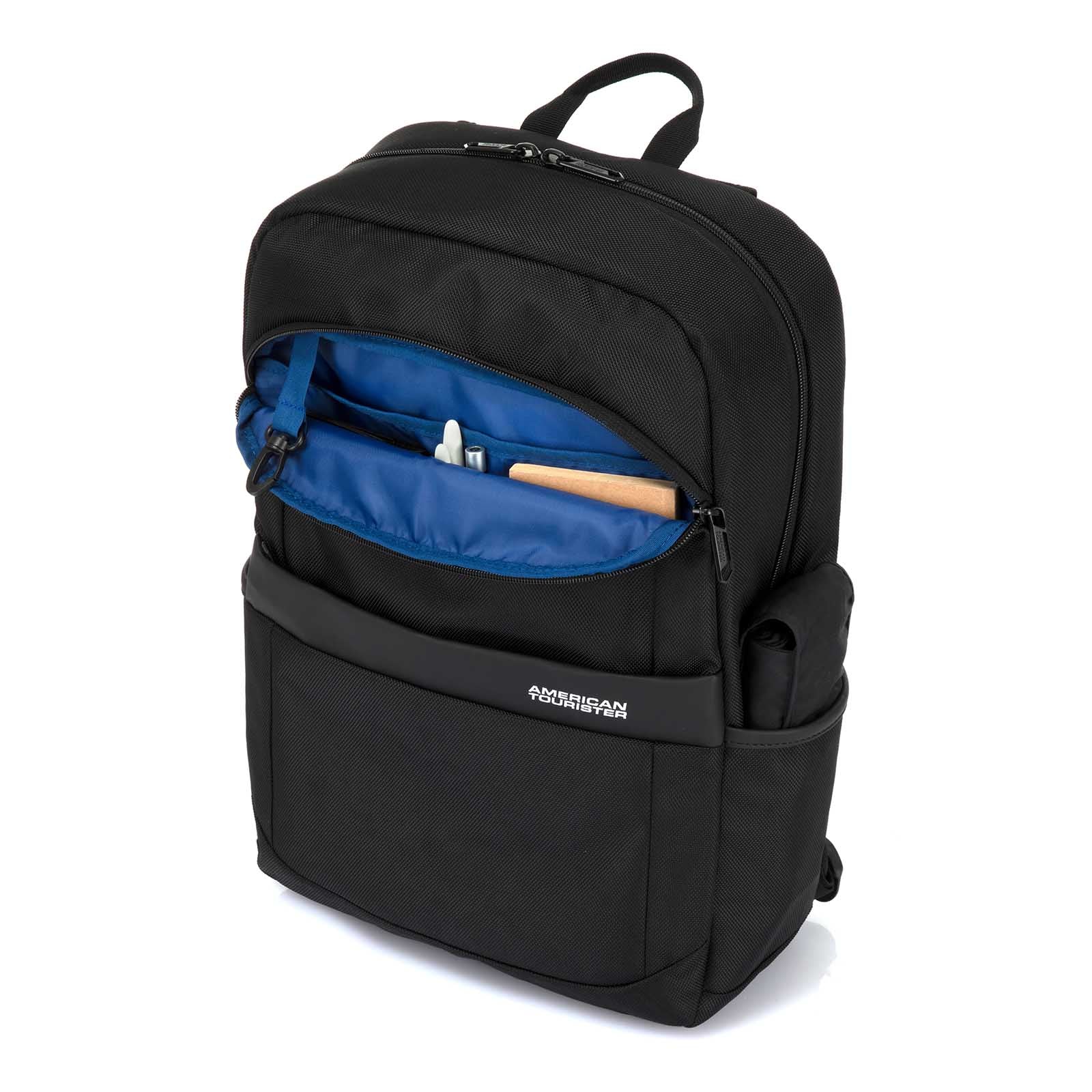 American-Tourister-Kamden-15-Inch-Laptop-Backpack-Black-Pocket