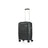 American-Tourister-Light-Max-55cm-Carry-On-Suitcase-Black-Front-Angle