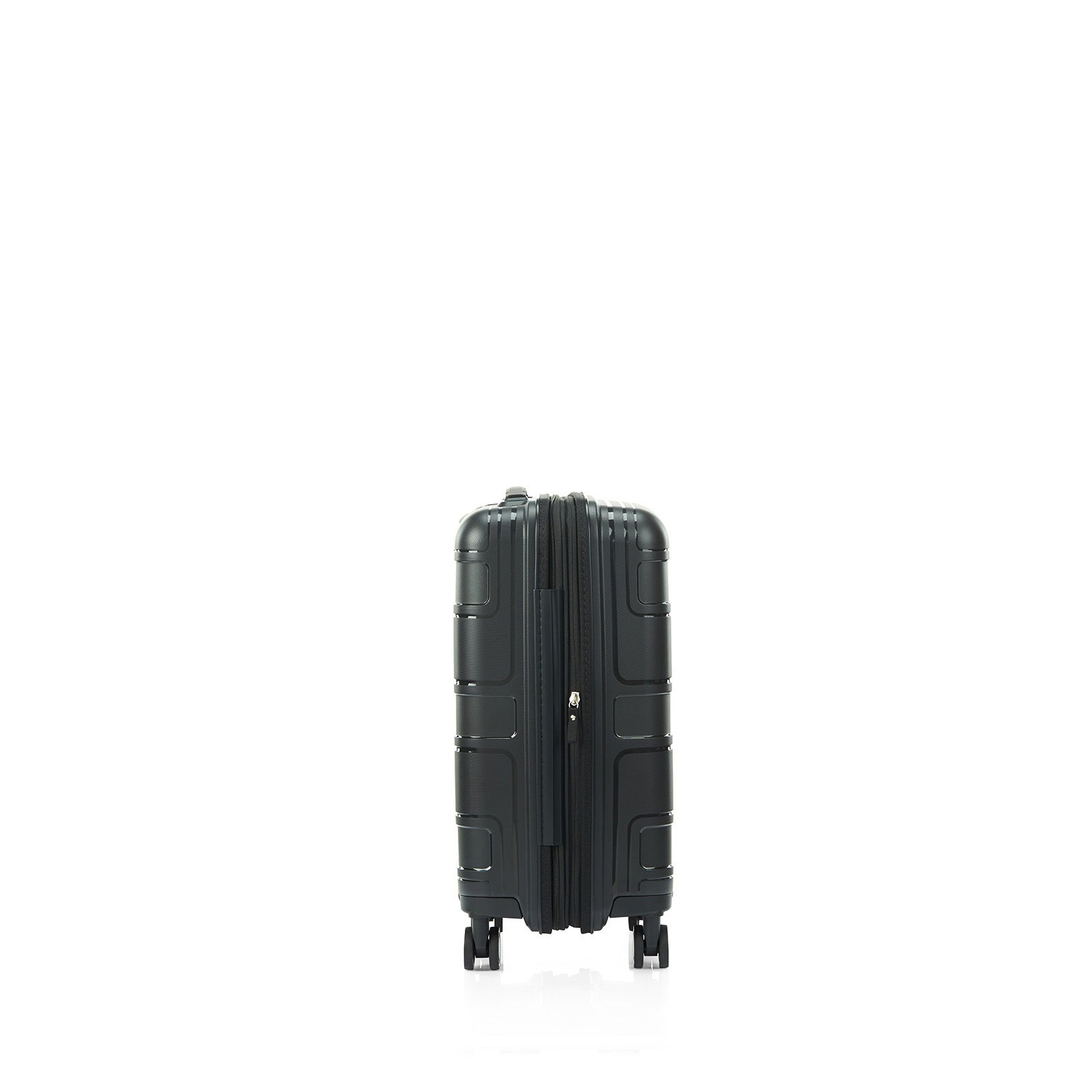 American-Tourister-Light-Max-55cm-Carry-On-Suitcase-Black-Side