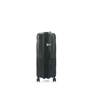 American-Tourister-Light-Max-69cm-Suitcase-Black-Side-Lock