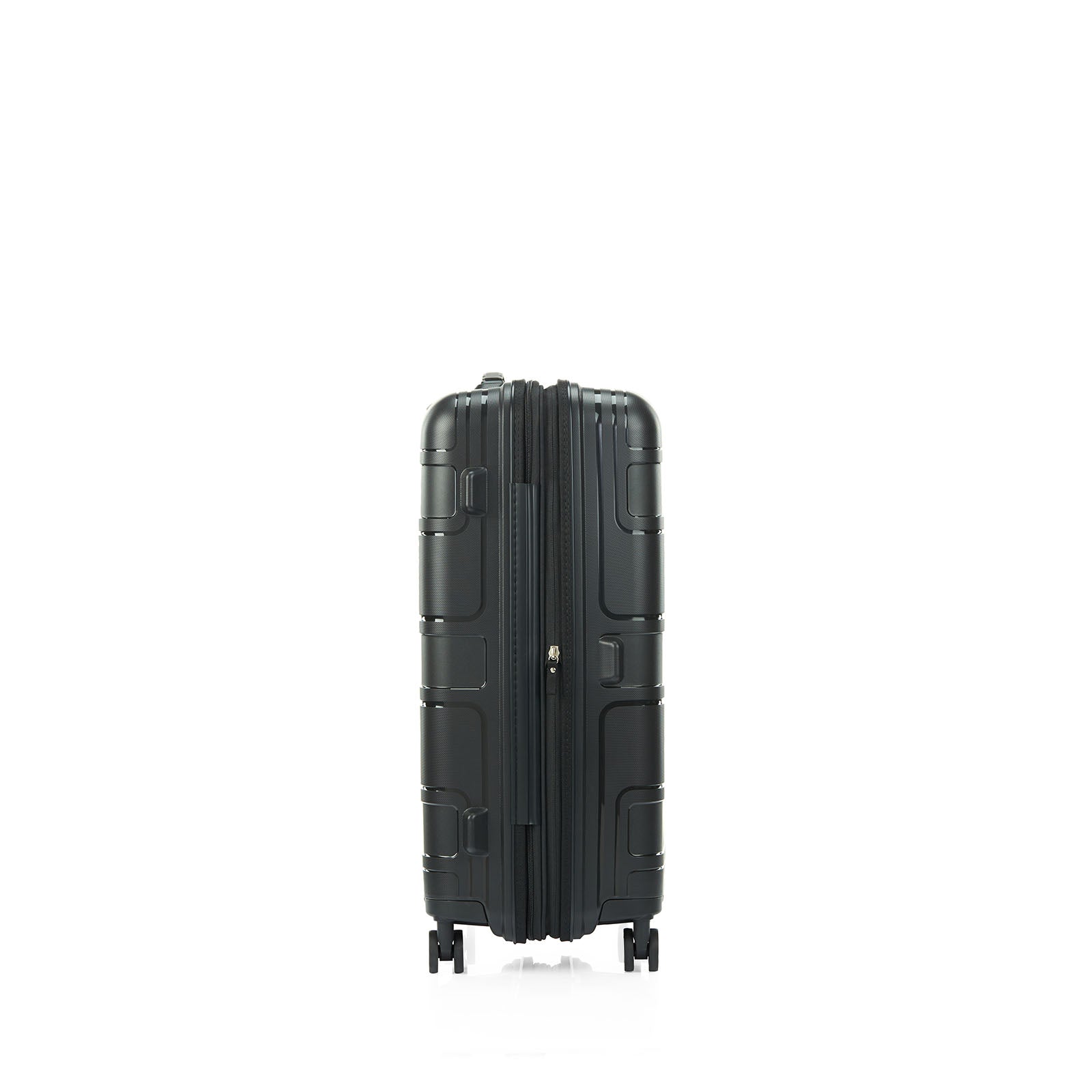 American-Tourister-Light-Max-69cm-Suitcase-Black-Side