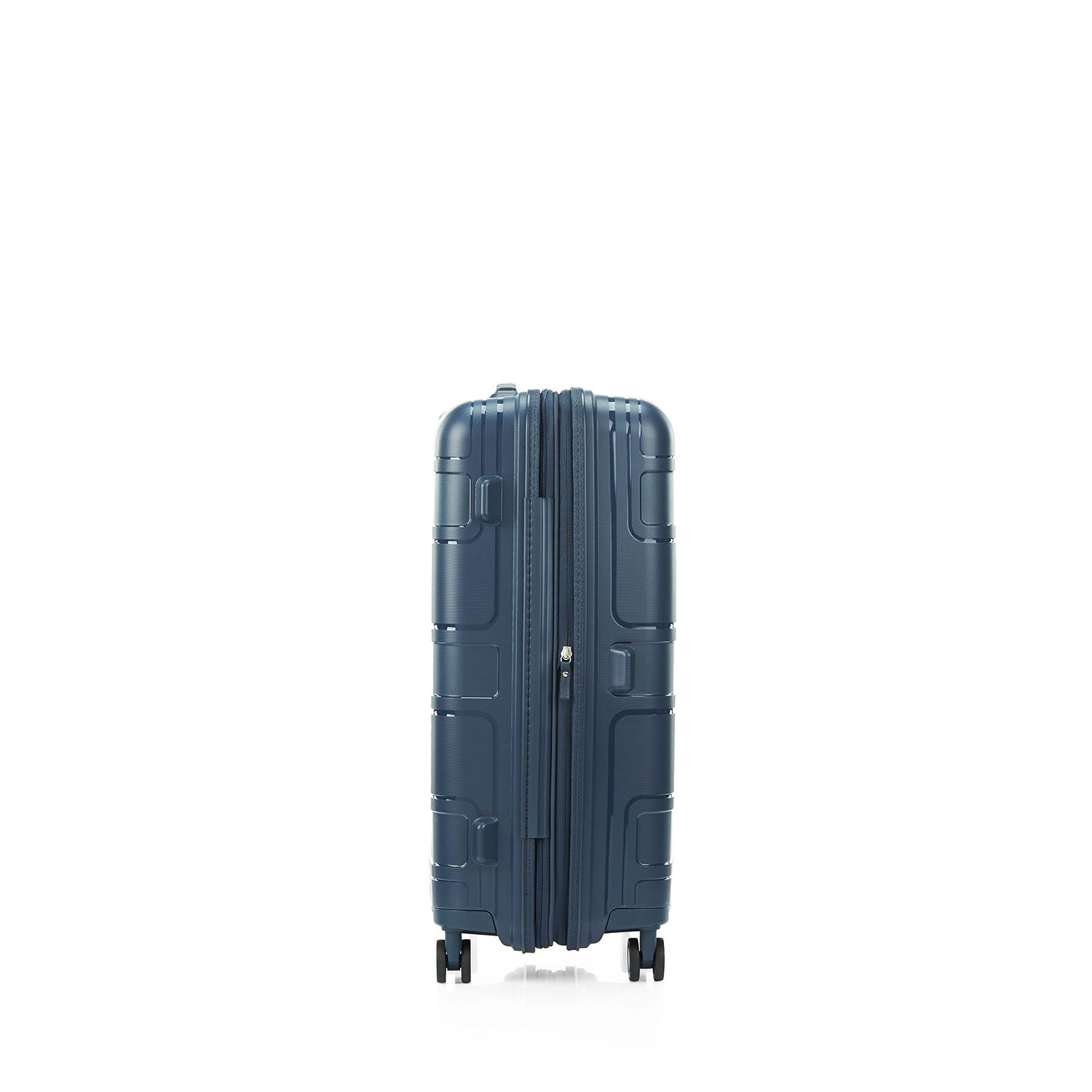 American-Tourister-Light-Max-69cm-Suitcase-Navy-Side