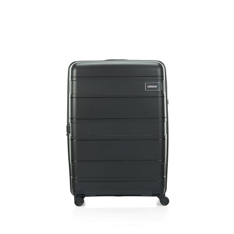 American-Tourister-Light-Max-82cm-Suitcase-Black-Front