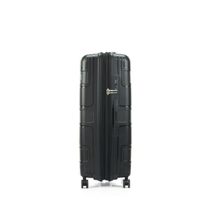 American-Tourister-Light-Max-82cm-Suitcase-Black-Side-Lock