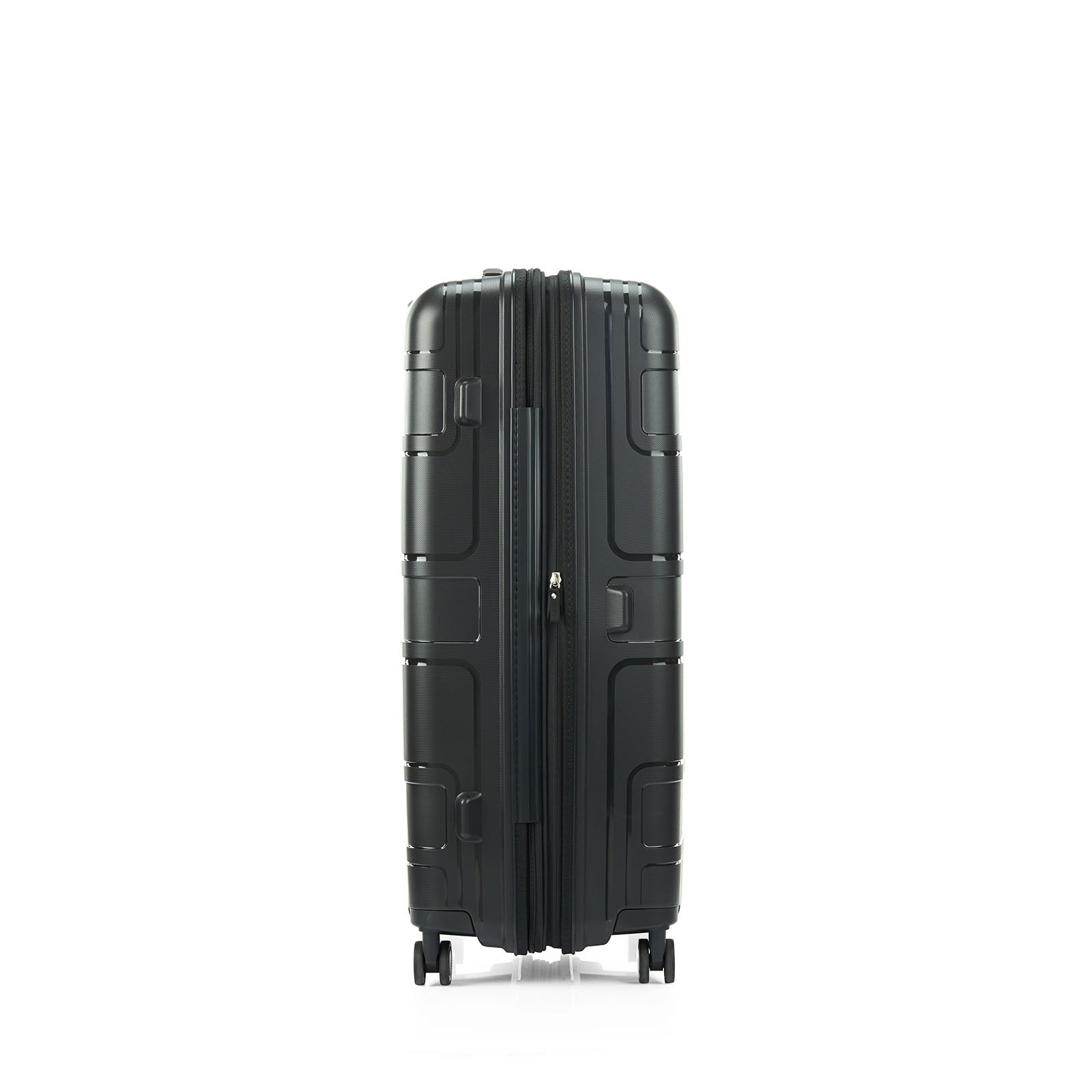 American-Tourister-Light-Max-82cm-Suitcase-Black-Side