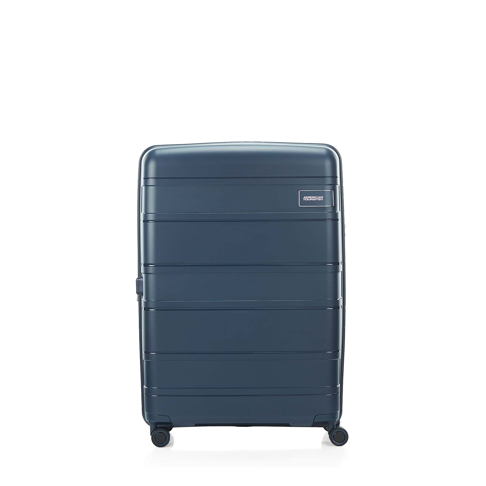 American-Tourister-Light-Max-82cm-Suitcase-Navy-Front