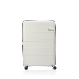 American-Tourister-Light-Max-82cm-Suitcase-Off-White-Front