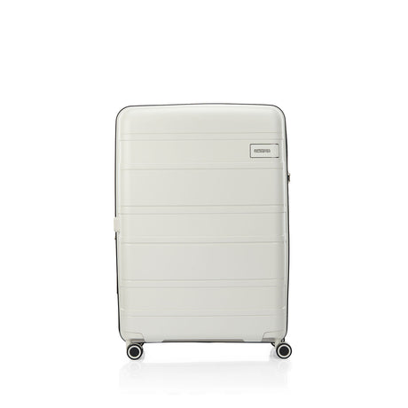 American-Tourister-Light-Max-82cm-Suitcase-Off-White-Front