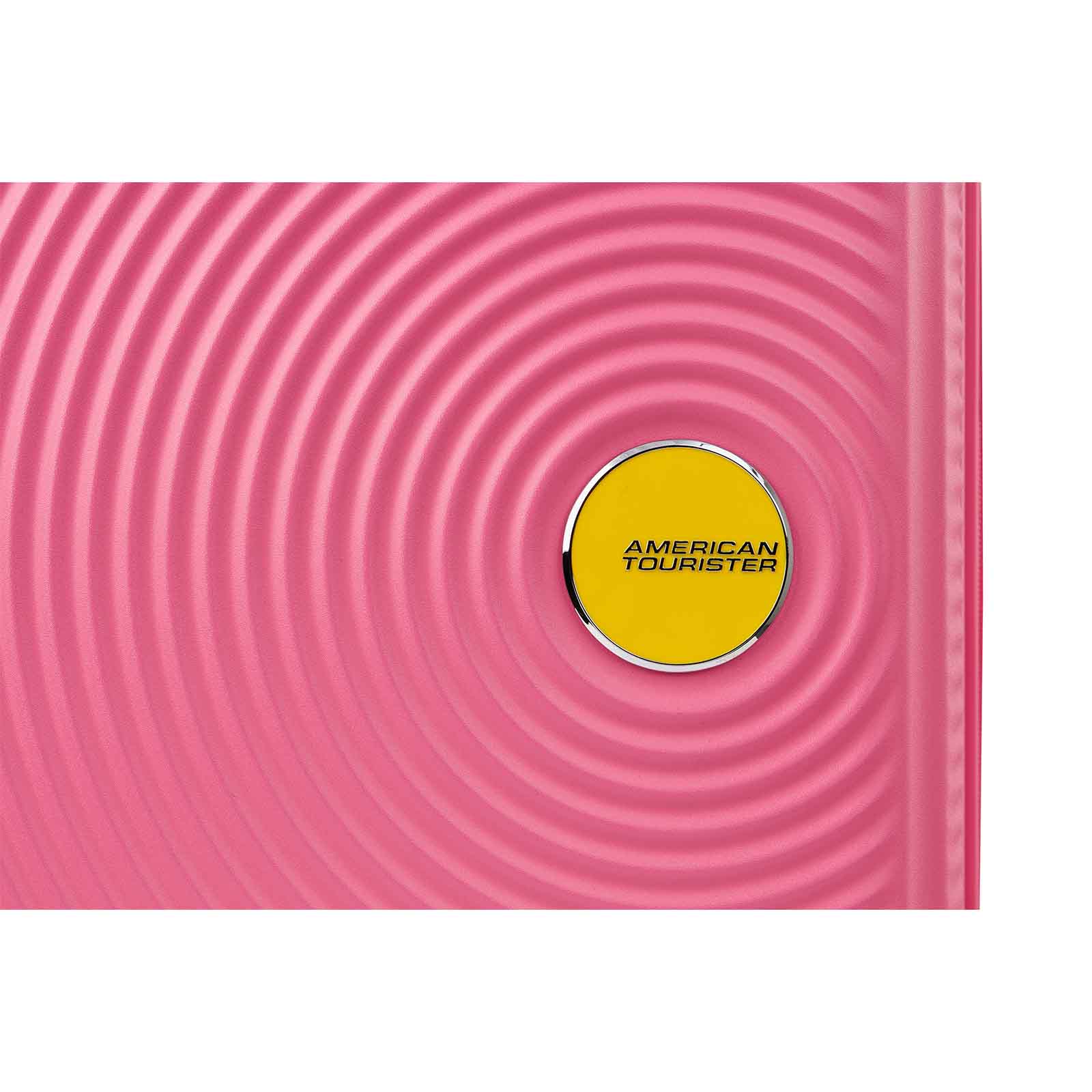 American-Tourister-Little-Curio-47cm-Carry-On-Suitcase-Pink-Yellow-Logo