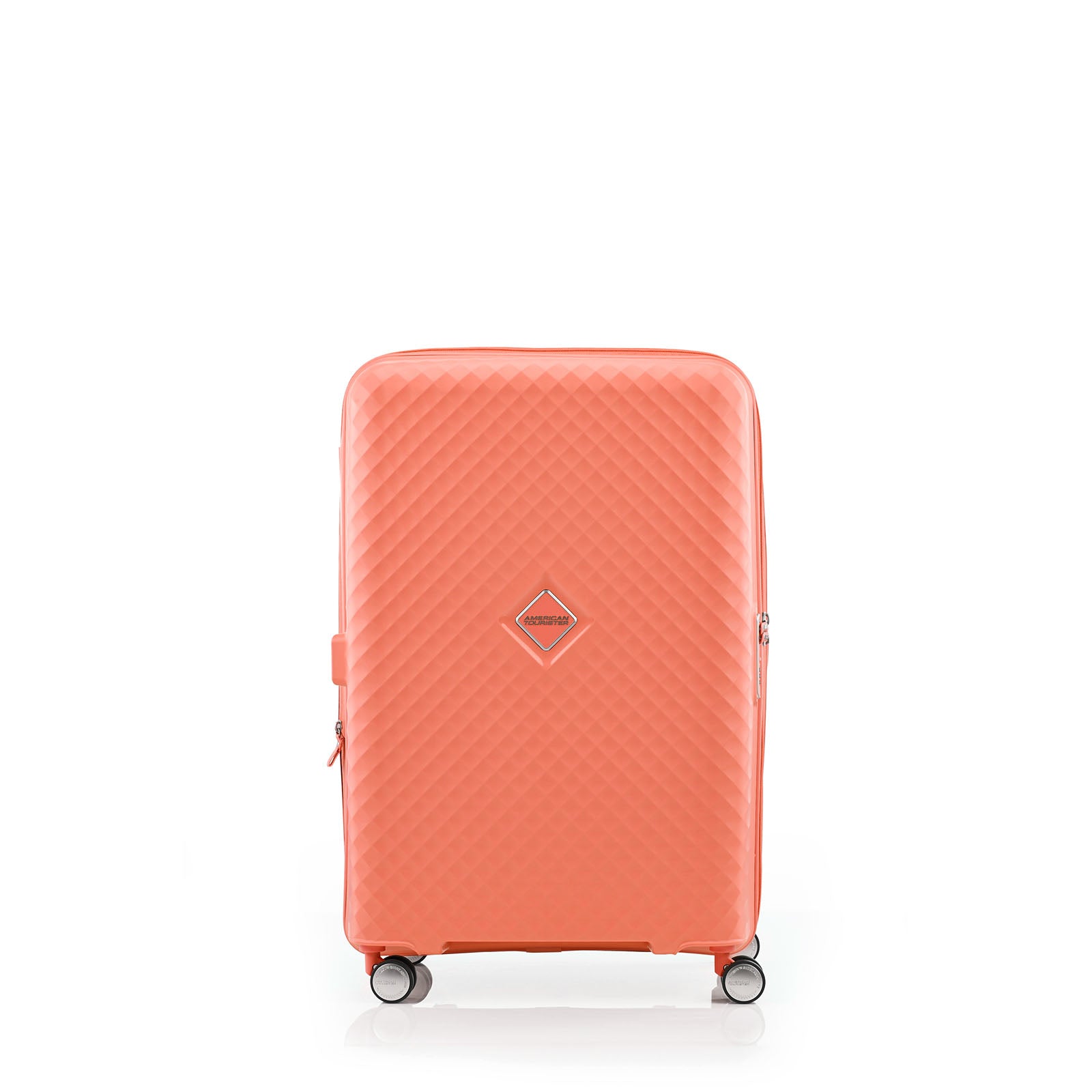 American-Tourister-Squasem-75cm-Suitcase-Bright-Coral-Front