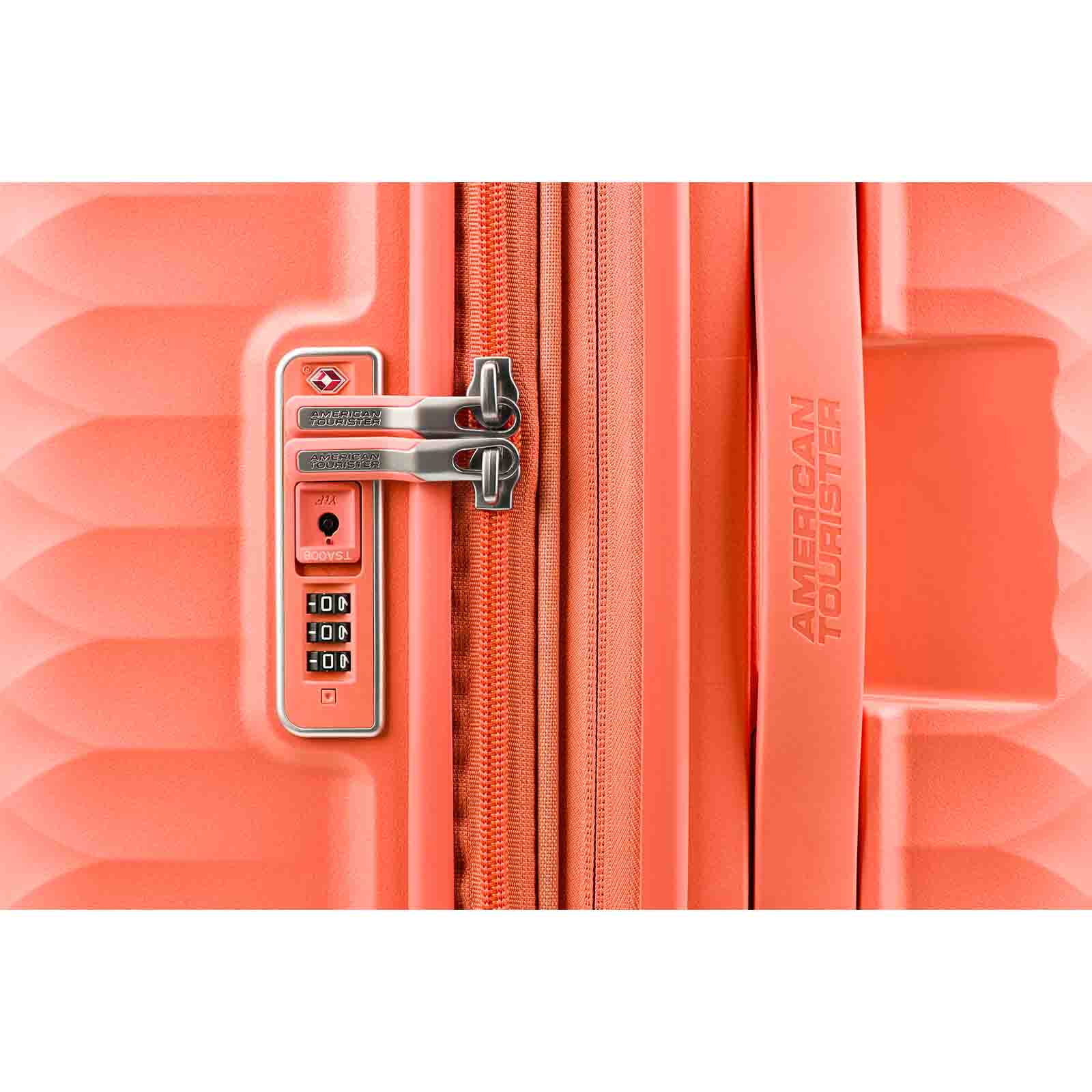 American-Tourister-Squasem-75cm-Suitcase-Bright-Coral-Lock