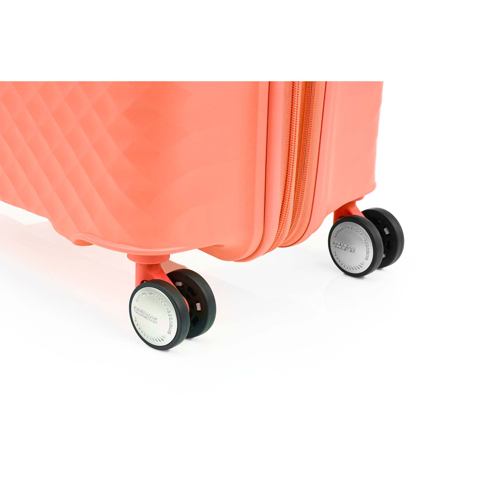 American-Tourister-Squasem-75cm-Suitcase-Bright-Coral-Wheels