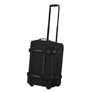 American-Tourister-Urban-Track-55cm-Wheeled-Duffel-Asphalt-Black-Front-Angle