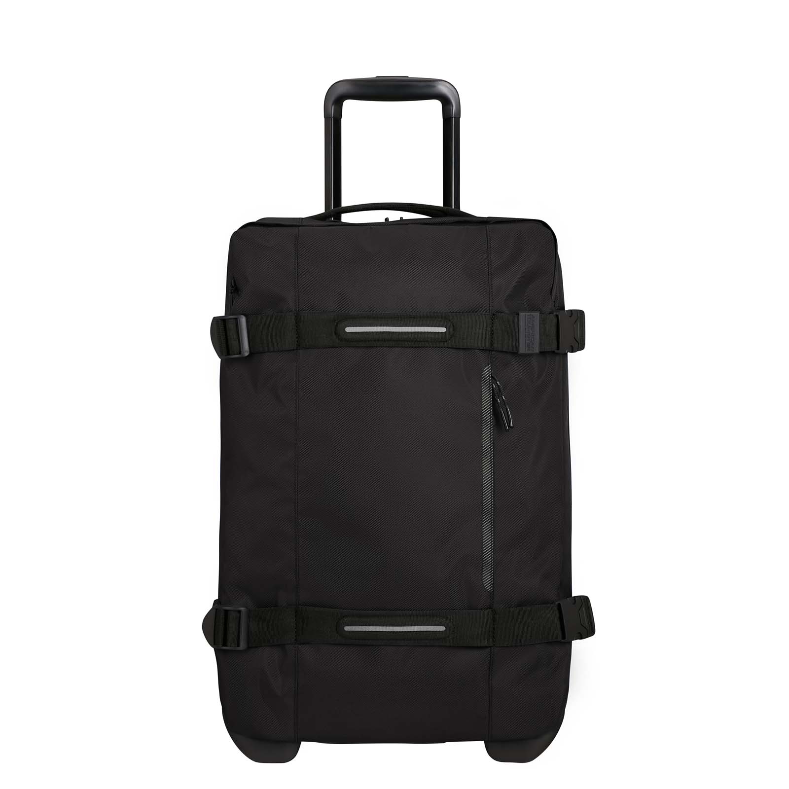 American-Tourister-Urban-Track-55cm-Wheeled-Duffel-Asphalt-Black-Front