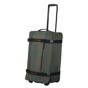 American-Tourister-Urban-Track-68cm-Wheeled-Duffel-Dark-Khaki-Front-Angle