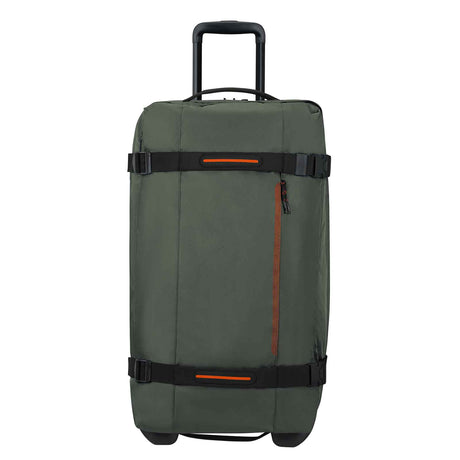 American-Tourister-Urban-Track-68cm-Wheeled-Duffel-Dark-Khaki-Front