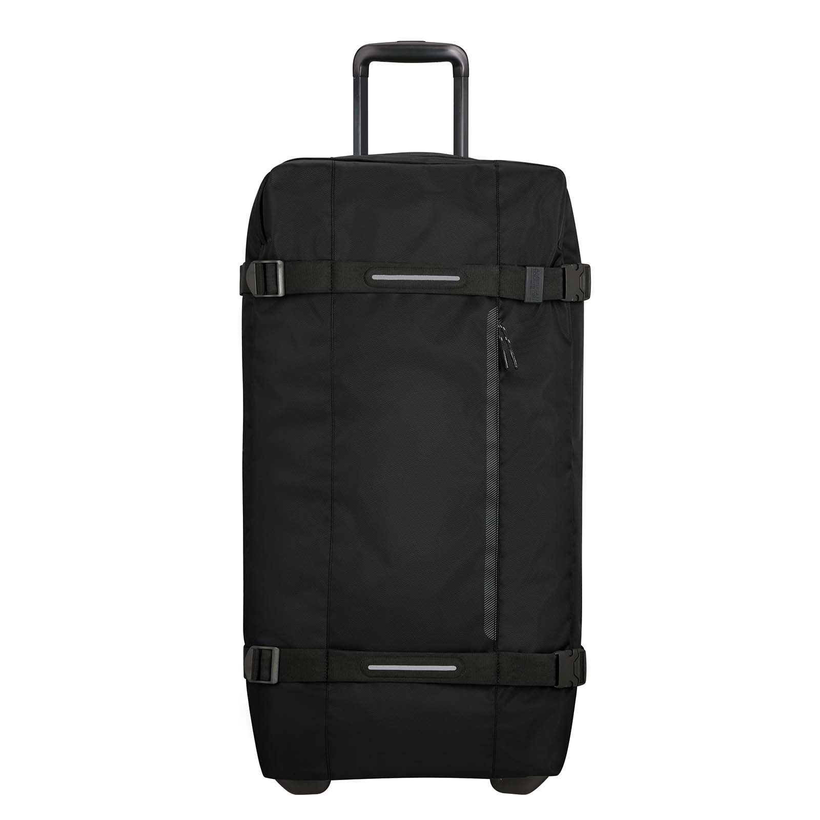 American-Tourister-Urban-Track-79cm-Wheeled-Duffel-Asphalt-Black-Front