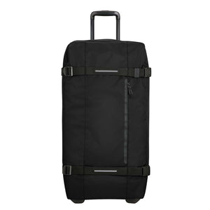 American-Tourister-Urban-Track-79cm-Wheeled-Duffel-Asphalt-Black-Front