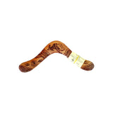 Boomerang Hardwood Shaped, Burnt & Painted
