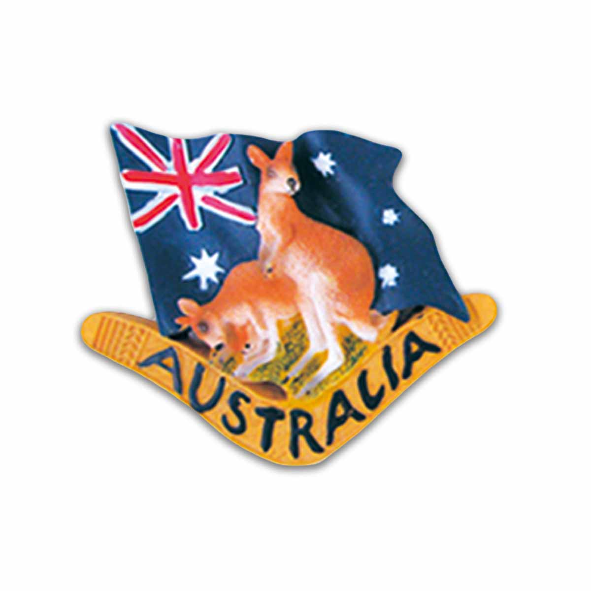 Magnet Resign AUS Flag & Kangaroo